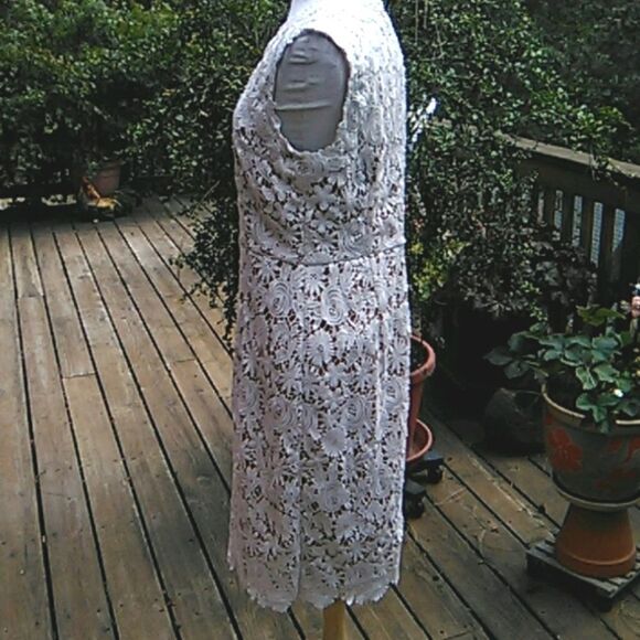 Mikael Aghal Guipure Lace Sheath Dress - Picture 3 of 14